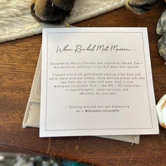 Marrin Costello Gold&Topaz Soleil Bracelet NWT - Picture 5 of 5